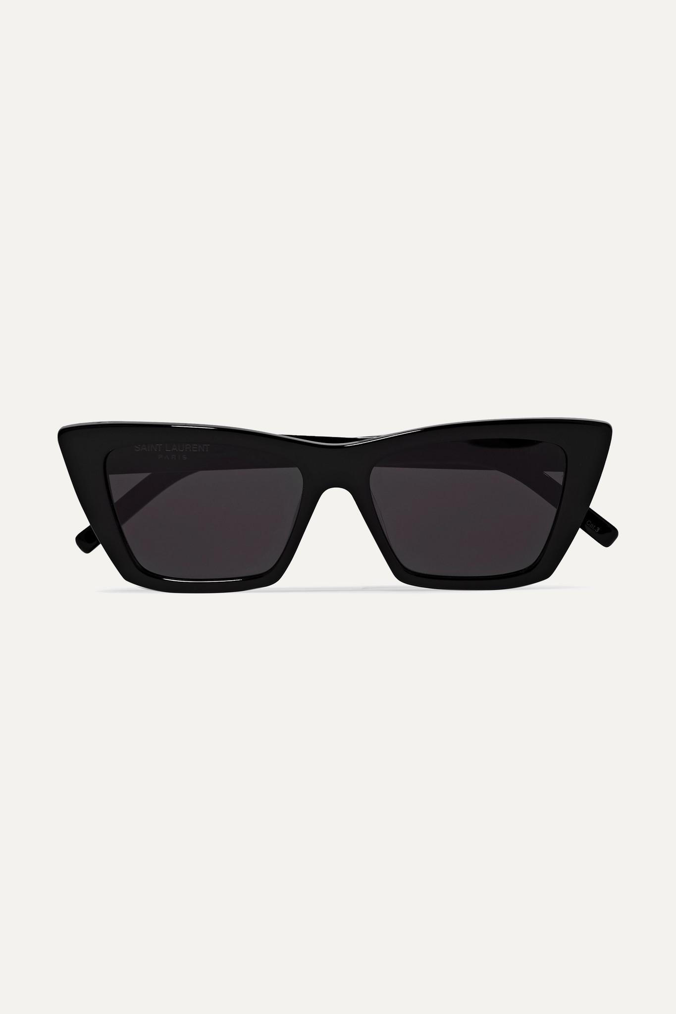 Saint Laurent - Mica Cat-Eye Acetate Sunglasses | ABOUT ICONS
