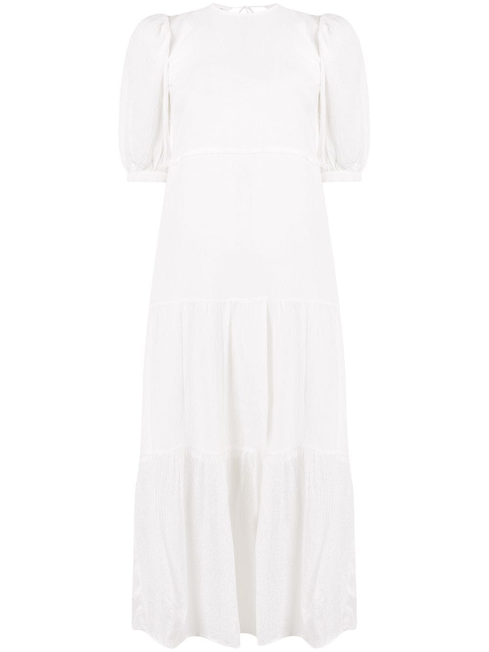 SIR - Indre Open Back Dress - White | ABOUT ICONS