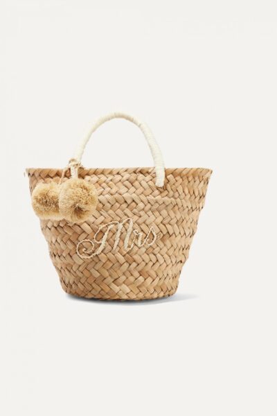 kayu - st tropez straw tote