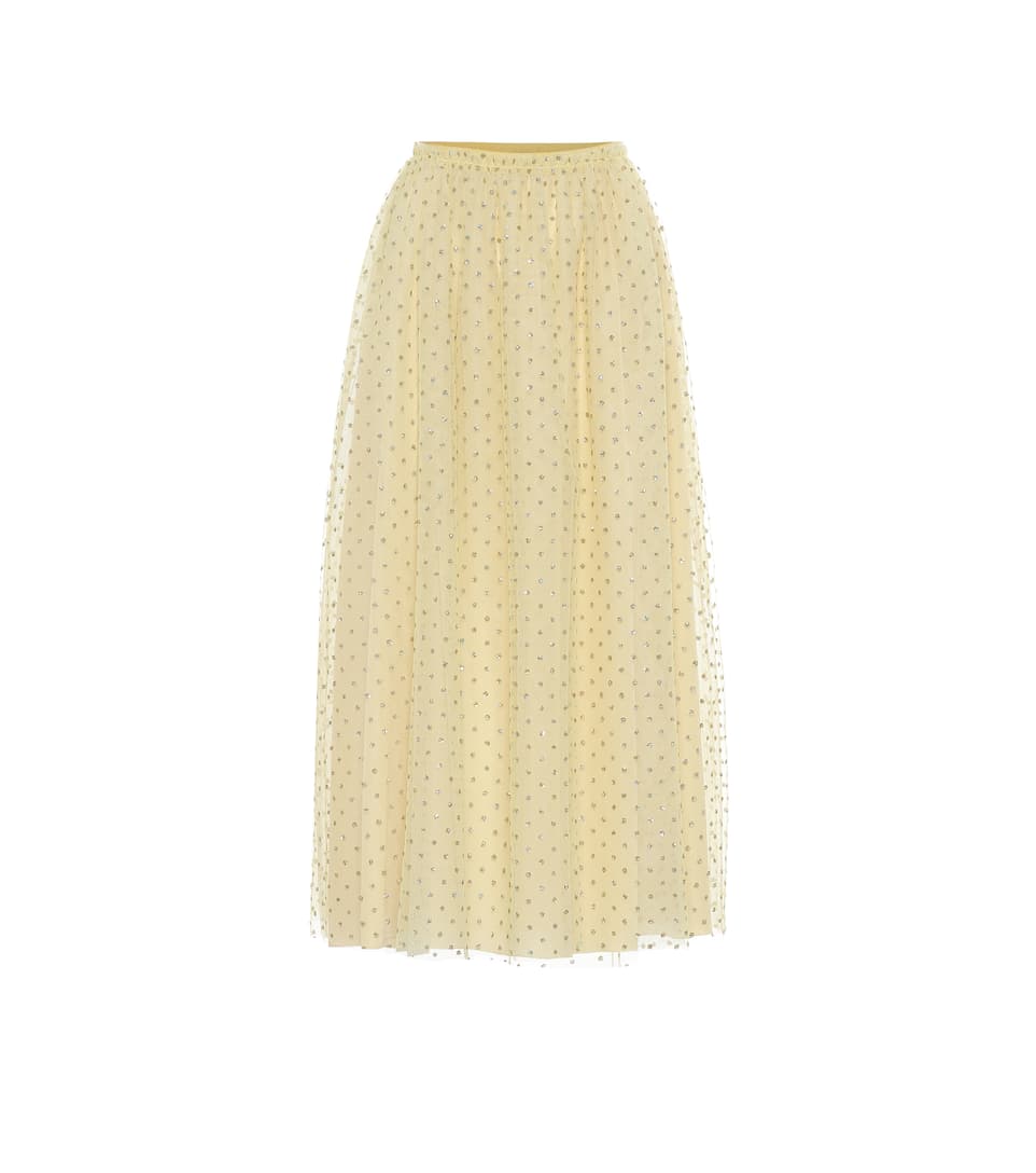 Red Valentino - Tulle Midi Skirt | ABOUT ICONS
