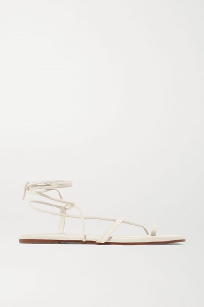 tkees - jo suede and leather sandals