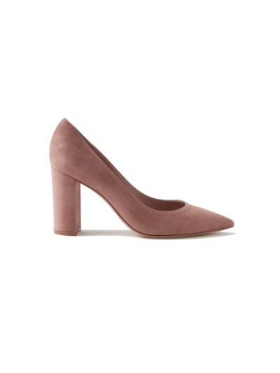 Gianvito Rossi-Piper 85 Suede Pumps