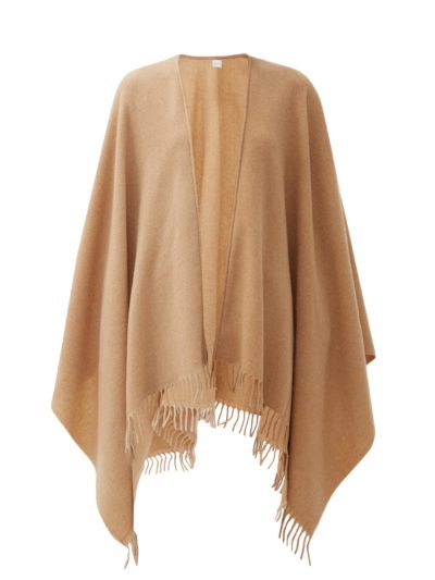 max mara leisure - cognac poncho