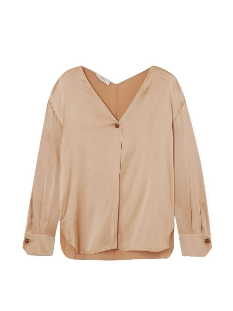 Vince - Silk-Satin Blouse | ABOUT ICONS