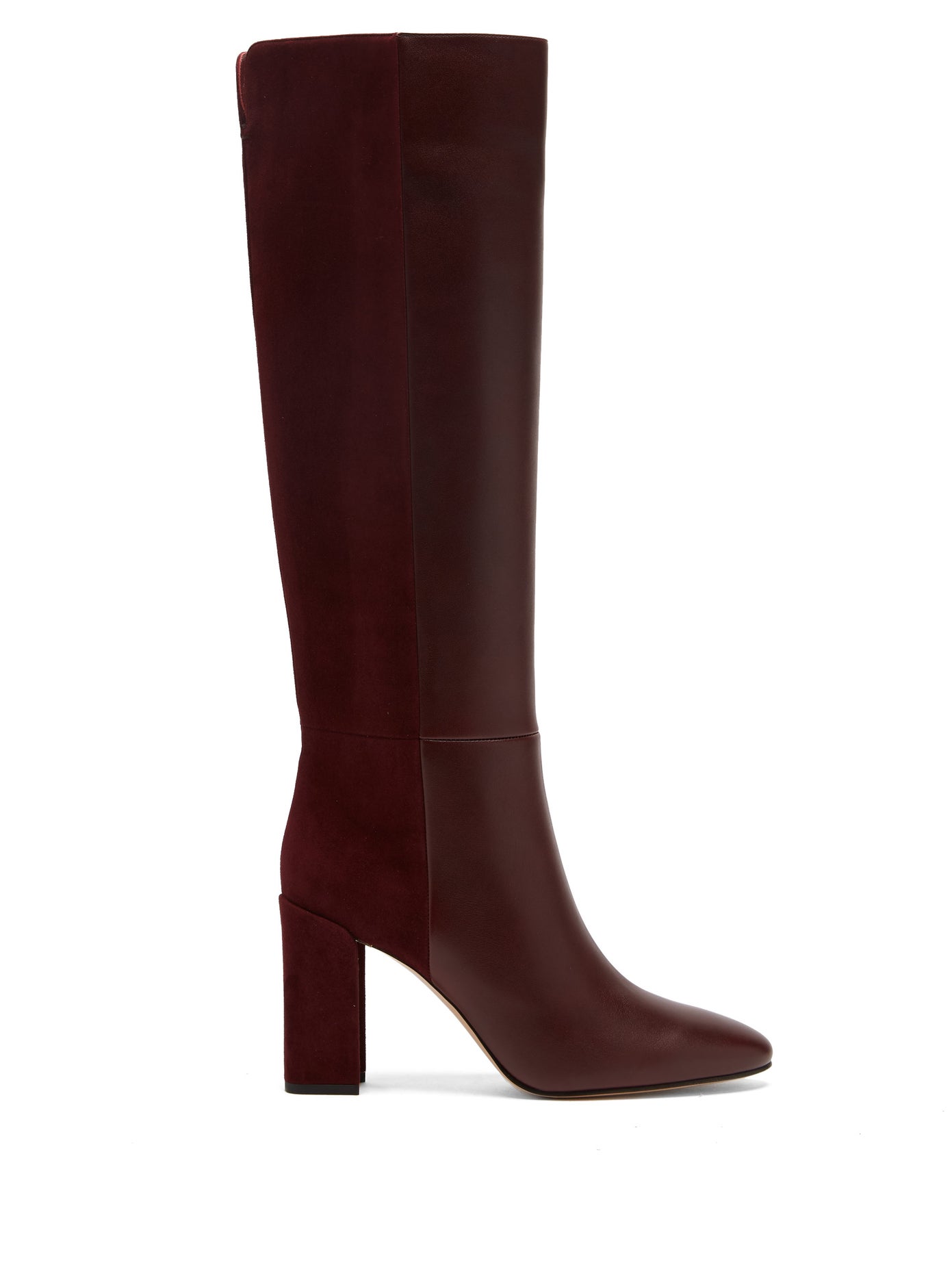Nicholas Kirkwood - Elements Suede And Leather Knee-High Boots | ABOUT ...