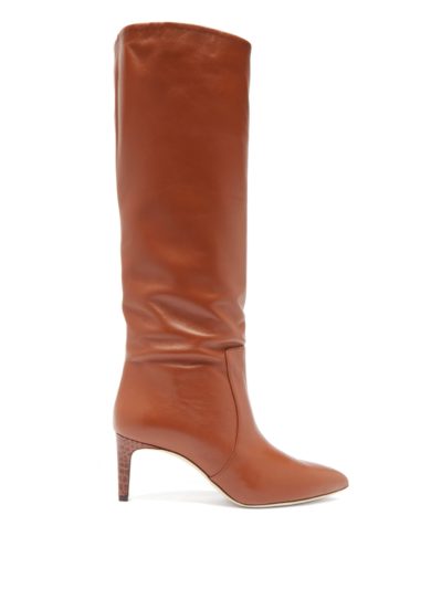 paris texas - knee-high leather boots