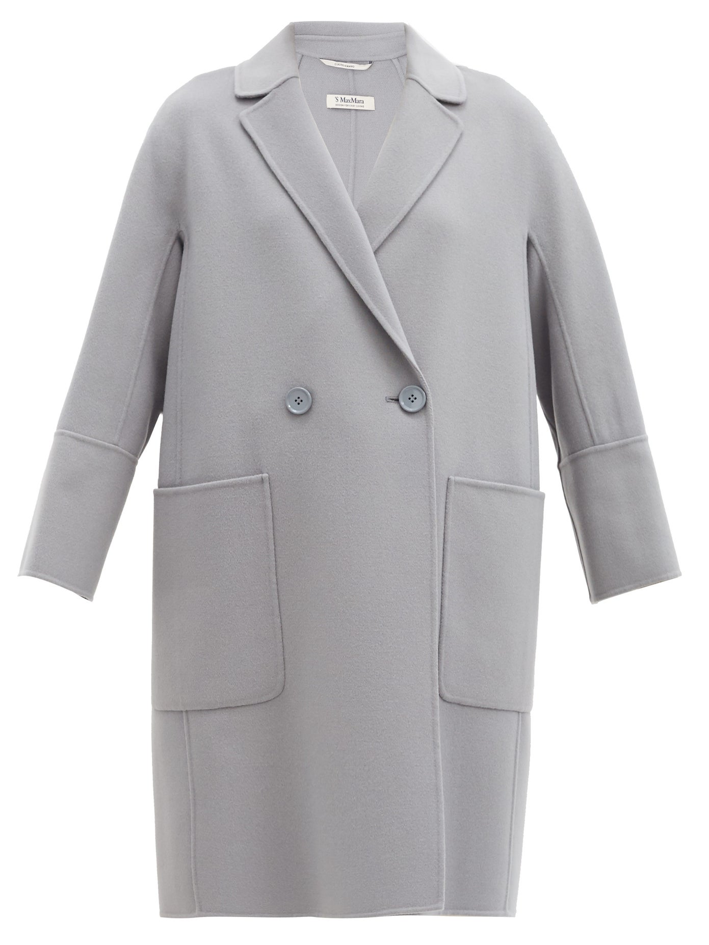 S Max Mara - Audrey Coat - Light Grey | ABOUT ICONS