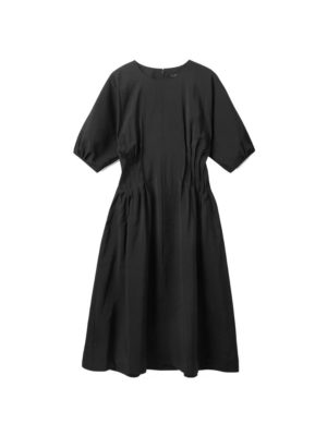 COS - Puff Sleeve Dress - Black