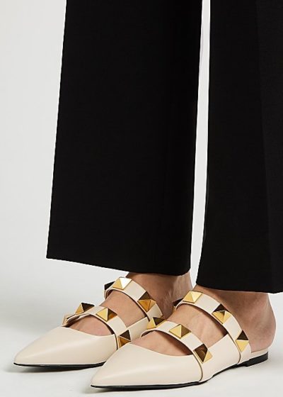 valentino roman stud mules