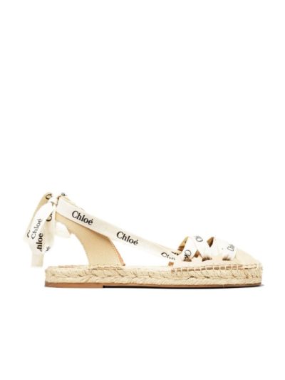 Chloe - Ingrid Lace-Up Espadrilles