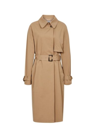 Reiss - Sophie Cotton Blend Longline Trench Coat