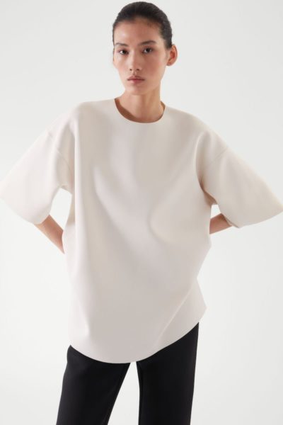 COS - Oversized Scuba Top Look