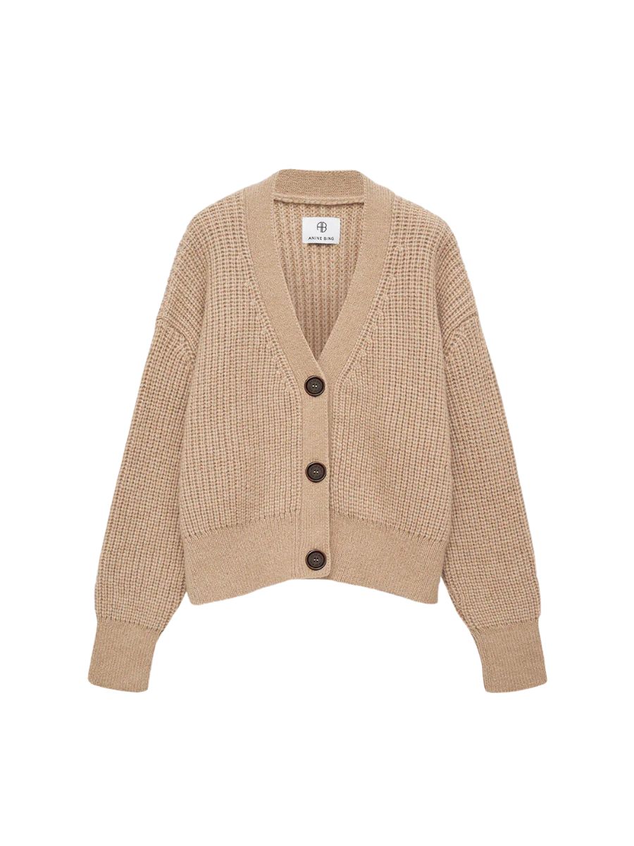 Anine Bing - Maxwell Cardigan Camel | ABOUT ICONS