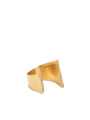 Completedworks - Crystal Embellished Cuff Ring