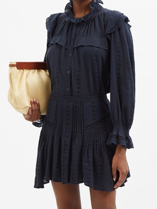 Isabel Marant Étoile - Jatedy Ruffled Cotton-Blend Blouse | ABOUT