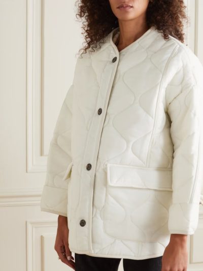 Frankie Shop - Quilted padded ripstop jacket - Look