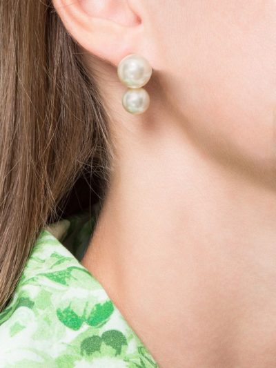 Jennifer Behr - Gretel pearl earrings - Look