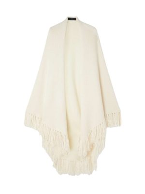 Arch4 - Fringed Baby Goat Cashmere Wrap