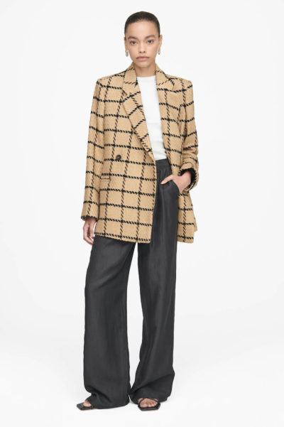 Anine Bing - Kaia Blazer Beige - Look