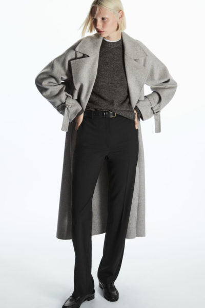 Cos - Tailored Straight-Leg Wool Pants - Look