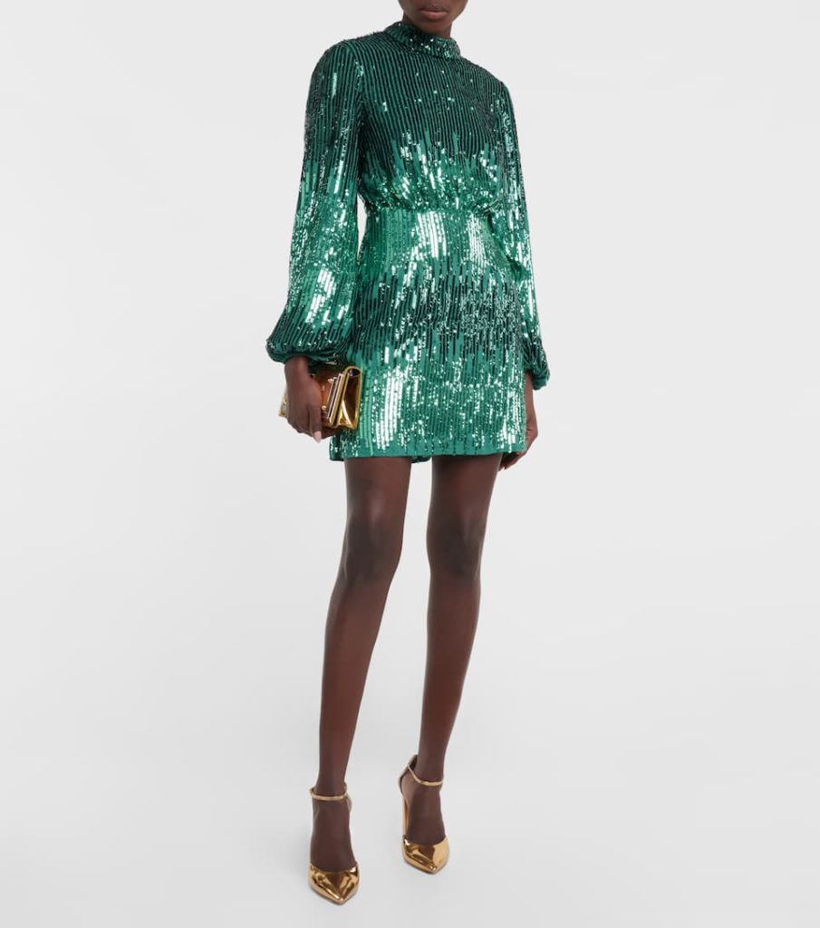 Rixo - Samantha Sequined Minidress | ABOUT ICONS