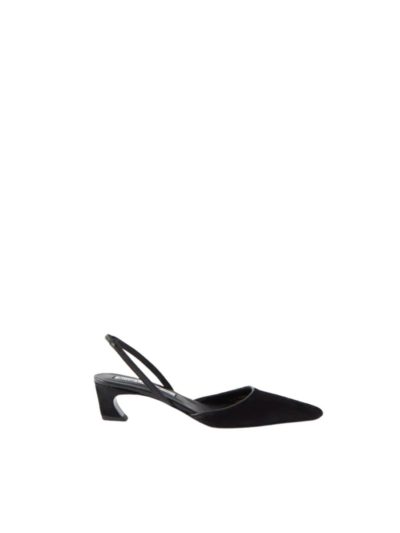 Acne Studios - Bano Calf-Hair Slingback Kitten Heels