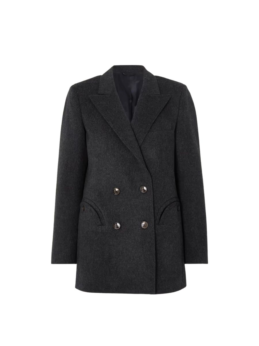 Blazé Milano - Everyday Double Breasted Wool-Felt Blazer | ABOUT ICONS