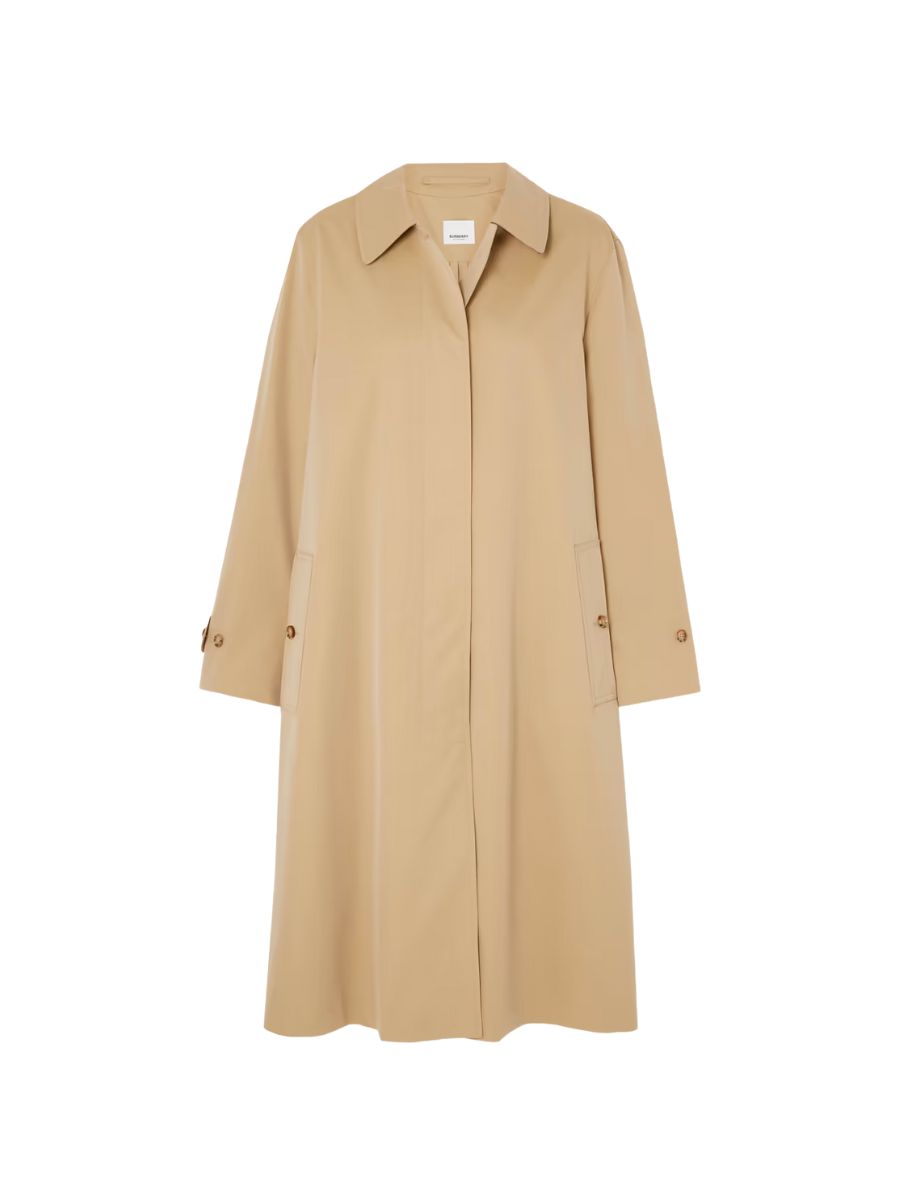 Burberry - Cotton-Gabardine Trench Coat | ABOUT ICONS