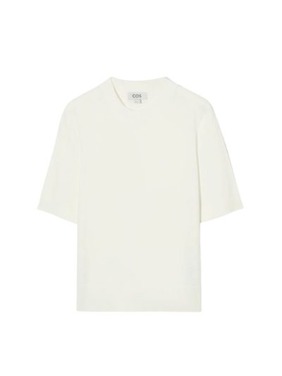 COS - Short-Sleeve Knitted T-Shirt