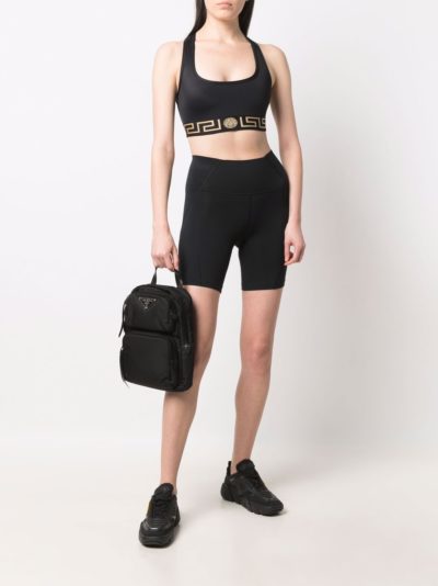 Versace - La Greca Cropped Sports Bra - Look