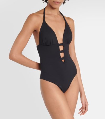 Alexandra Miro - Cindy Cutout Halterneck Swimsuit - look