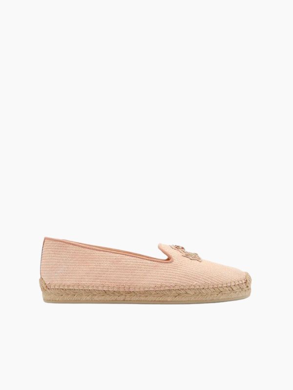 Nanou zardozi-crest raffia espadrilles