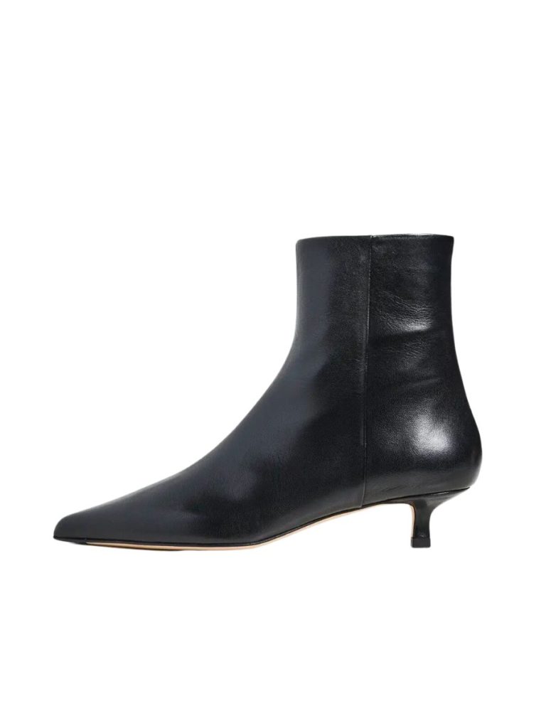 AEYDE Sofie Nappa Leather Black Boots | ABOUT ICONS