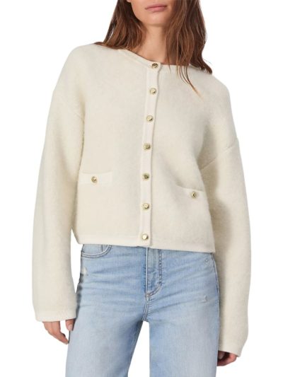 Rag & Bone Kaia Boucle Crewneck Cardigan - Look