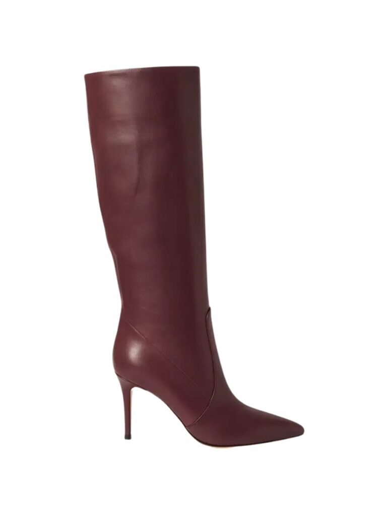 GIANVITO ROSSI Hansen 85 leather knee boots