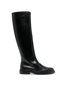 Jil Sander Leather knee-high boots