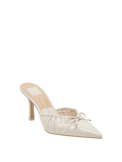 Kairi Heels Ivory Crinkle Patent - Image 2