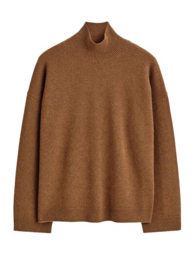 COS Cashmere Funnel-Neck Sweater